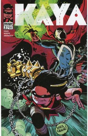Kaya 3C published by Image with cover art by Wes Craig