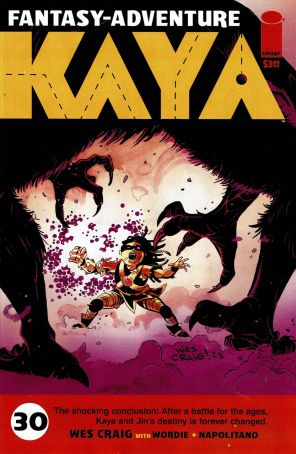 Kaya 30A published by Image with cover art by Wesley Craig