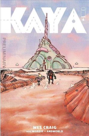 Kaya 4B published by Image with cover art by Wes Craig