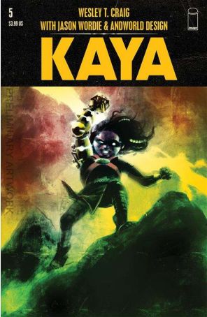 Kaya 5B published by Image with cover art by Wes Craig