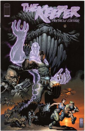 The Keeper CP 1 published by Image with cover art by Steve Firchow