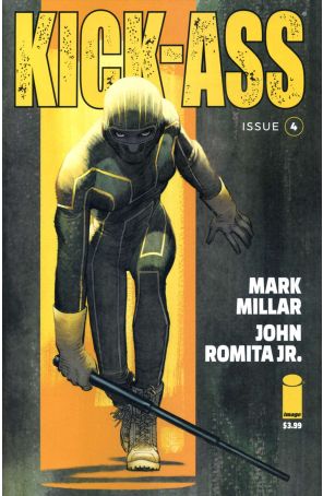 Kick-Ass (2nd Series) 4A published by Image with cover art by John Romita Jr.