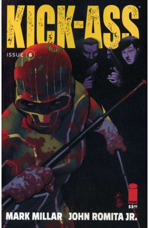 Kick-Ass (2nd Series) 6A published by Image with cover art by John Romita Jr.