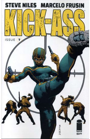 Kick-Ass (2nd Series) 7A published by Image with cover art by Marcelo Frusin