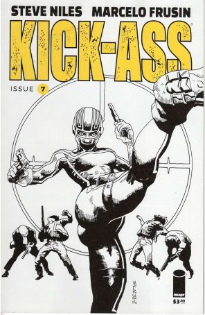 Kick-Ass (2nd Series) 7B published by Image with cover art by Marcelo Frusin