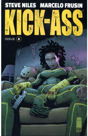 Kick-Ass (2nd Series) 8A published by Image with cover art by Marcelo Frusin