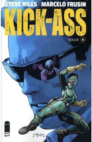 Kick-Ass (2nd Series) 9A published by Image with cover art by Marcelo Frusin