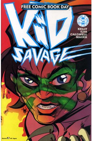 Kid Savage FCBD 2017 published by Image with cover art by Ilya