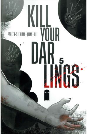 Kill Your Darlings 5A published by Image with cover art by Bob Quinn