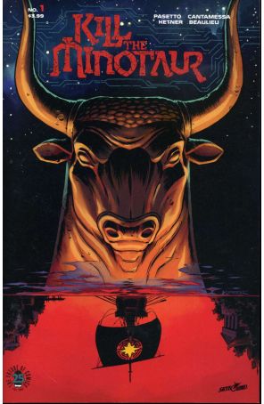 Kill the Minotaur 1 published by Image with cover art by Lukas Ketner