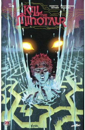 Kill the Minotaur 2 published by Image with cover art by Lukas Ketner