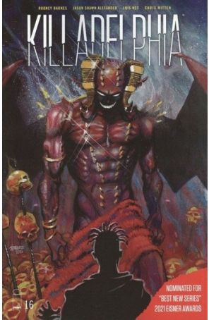 Killadelphia 16B published by Image with cover art by James O'Barr