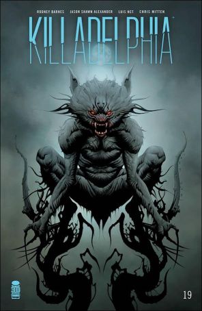 Killadelphia 19B published by Image with cover art by Jae Lee