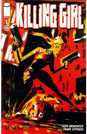 Killing Girl 1A published by Image with cover art by Frank Espinosa