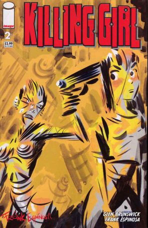 Killing Girl 2 published by Image with cover art by Frank Espinosa