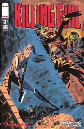 Killing Girl 3B published by Image with cover art by Frank Espinosa