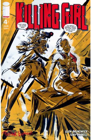 Killing Girl 4B published by Image with cover art by Frank Espinosa