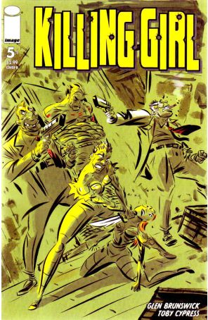 Killing Girl 5B published by Image with cover art by Frank Espinosa