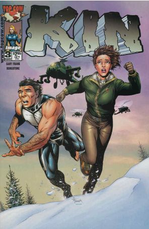 Kin 3 published by Image with cover art by Gary Frank