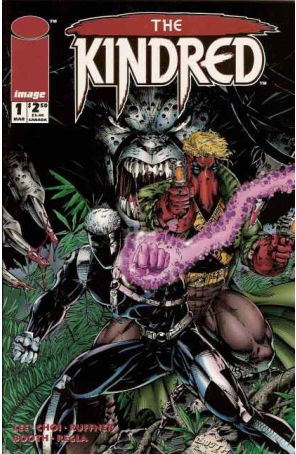The Kindred 1 published by Image with cover art by Brett Booth
