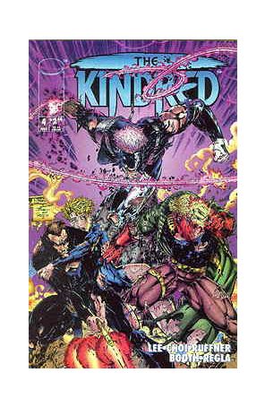 The Kindred 4 published by Image with cover art by Brett Booth