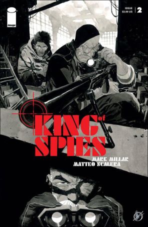 King of Spies 2B published by Image with cover art by Matteo Scalera