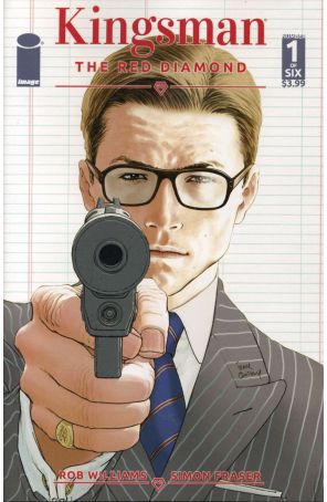Kingsman: The Red Diamond 1A published by Image with cover art by Frank Quitely