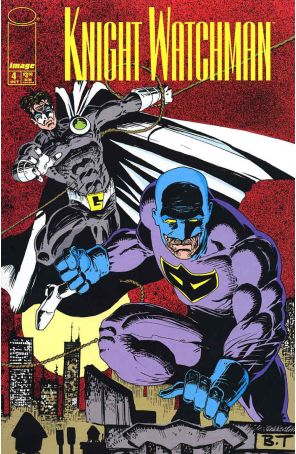 Knight Watchman 4 published by Image with cover art by Ben Torres