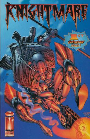 Knightmare (Image) 1 published by Image with cover art by Marat Mychaels