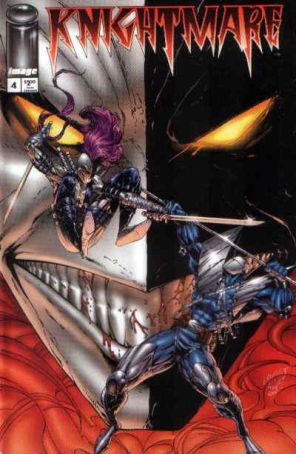 Knightmare (Image) 4 published by Image with cover art by Marat Mychaels