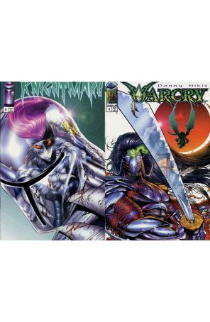 Knightmare (Image) 5 published by Image with cover art by Marat Mychaels, Al Vey, and Danny Miki