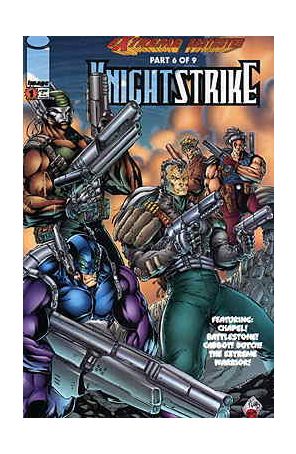 Knightstrike 1 published by Image with cover art by Karl Altstaetter