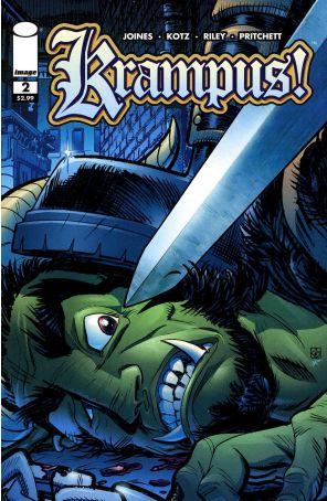 Krampus 2 published by Image with cover art by Dean Kotz