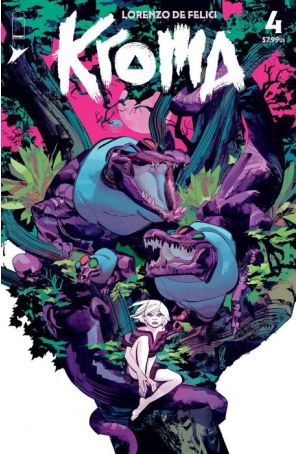 Kroma 4B published by Image with cover art by Gigi Cavenago