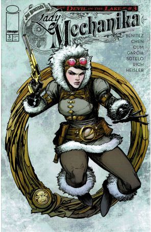Lady Mechanika: The Devil in the Lake (Joe Benitez's) 3A published by Image with cover art by Joe Benitez