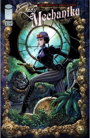 Lady Mechanika: The Mechanical Menagerie 2A published by Image with cover art by Joe Benitez, Martin Montiel, and Sabine Rich