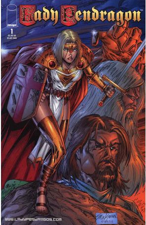 Lady Pendragon (Vol. 2) 1 published by Image with cover art by John Stinsman