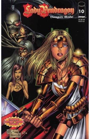 Lady Pendragon (Vol. 3) 10 published by Image with cover art by John Stinsman