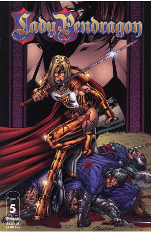 Lady Pendragon (Vol. 3) 5 published by Image with cover art by John Stinsman