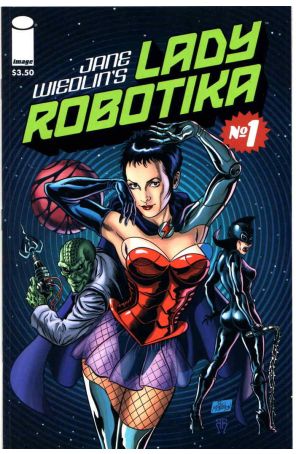 Lady Robotika 1 published by Image with cover art by Bill Morrison