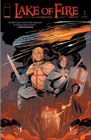 Lake of Fire 1A published by Image with cover art by Nathan Fairbairn