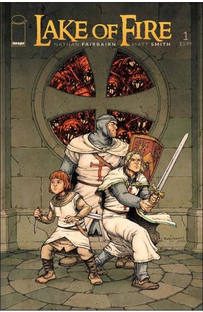 Lake of Fire 1B published by Image with cover art by Chris Burnham