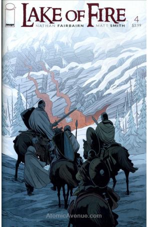 Lake of Fire 4A published by Image with cover art by Nathan Fairbairn