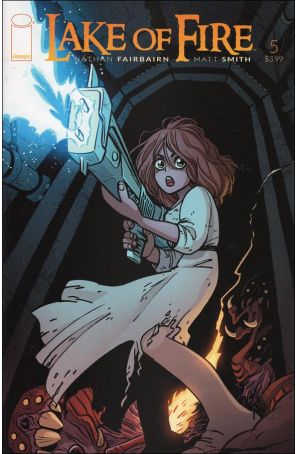 Lake of Fire 5B published by Image with cover art by Bryan Lee O’Malley and Jason Fischer