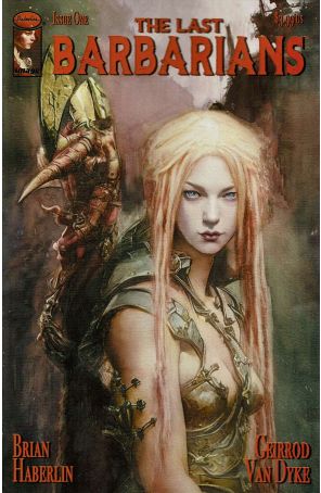 The Last Barbarians 1A published by Image with cover art by Brian Haberlin