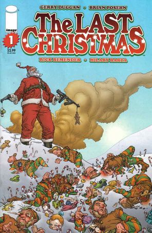 The Last Christmas 1 published by Image with cover art by Geoffrey Darrow