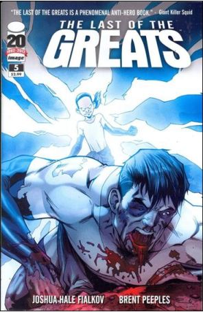 The Last of the Greats 5A published by Image with cover art by Brent Peeples