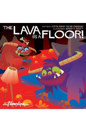 The Lava Is A Floor HC 1 published by Image with cover art by Jeremy R. Scott