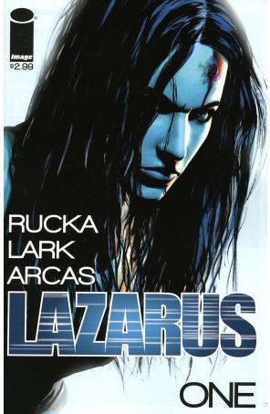 Lazarus (2nd Series) 1 published by Image with cover art by Michael Lark