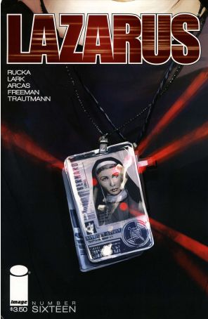 Lazarus (2nd Series) 16 published by Image with cover art by Owen Freeman